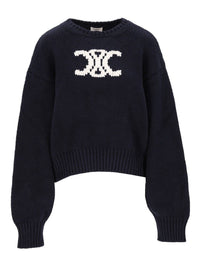 Celine Women Triomphe Jacquard Knit