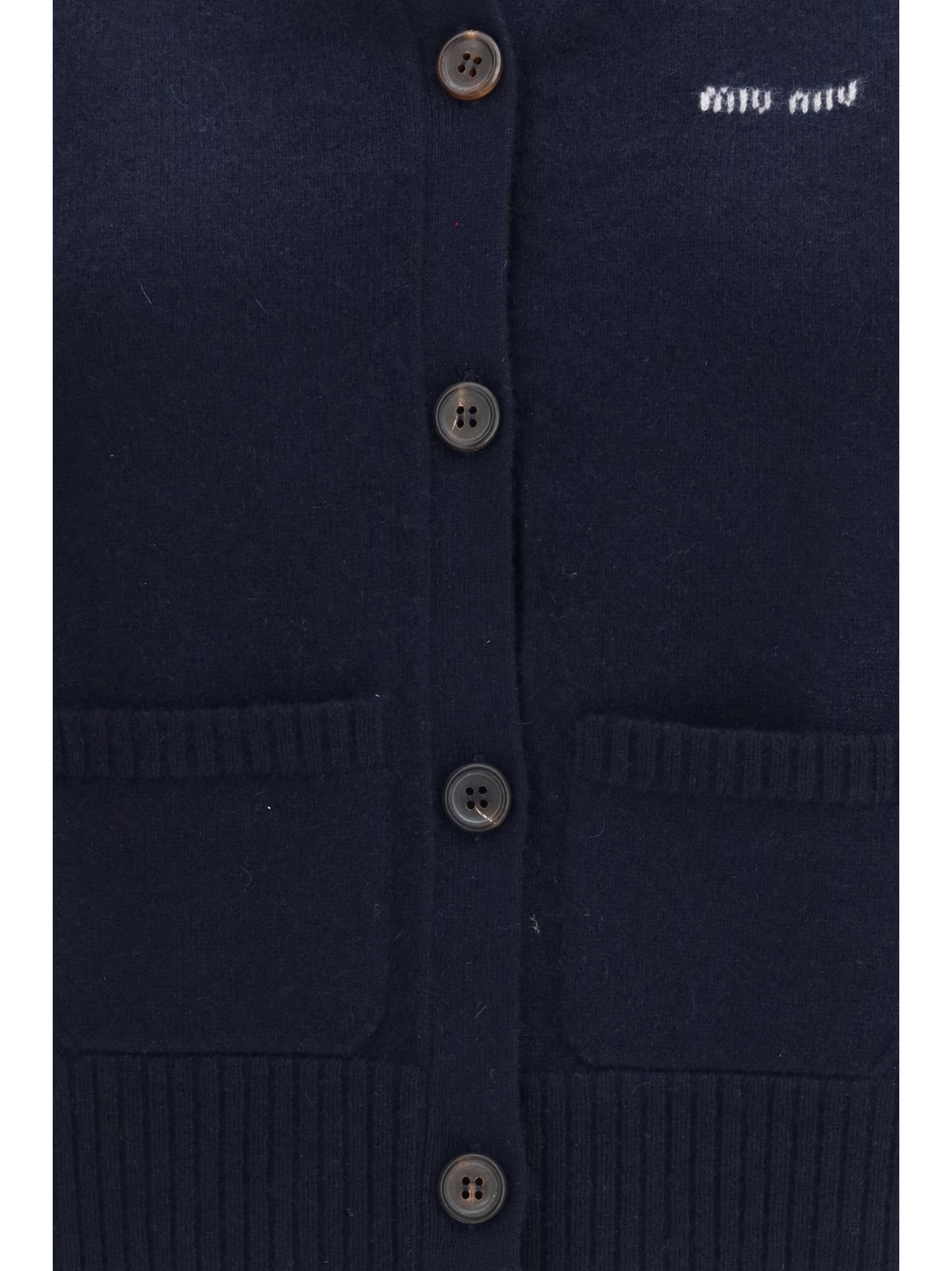 Miu Miu Women Cashmere Cardigan Vest