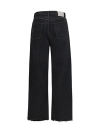 Balenciaga Men High-Rise Straight-Leg Jeans