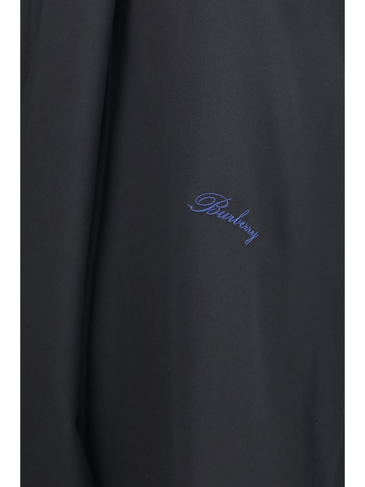 BURBERRY Burberry Women Silk Blouse With Embroidered Logo And Scarf Detail