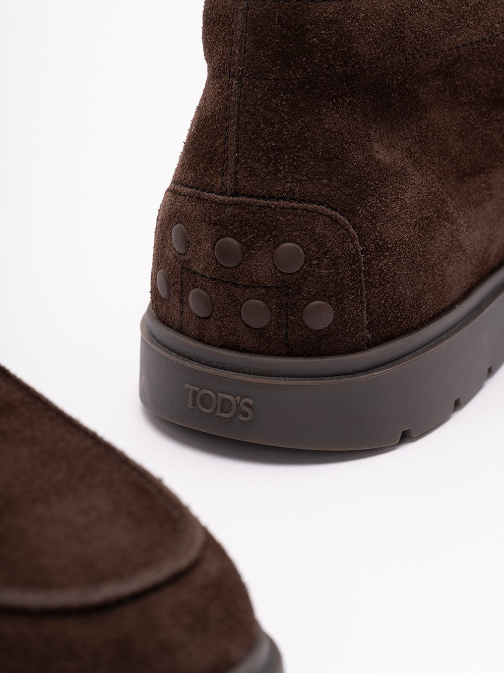 Tod's Tod's Men Ankle Boots In Suede Leather