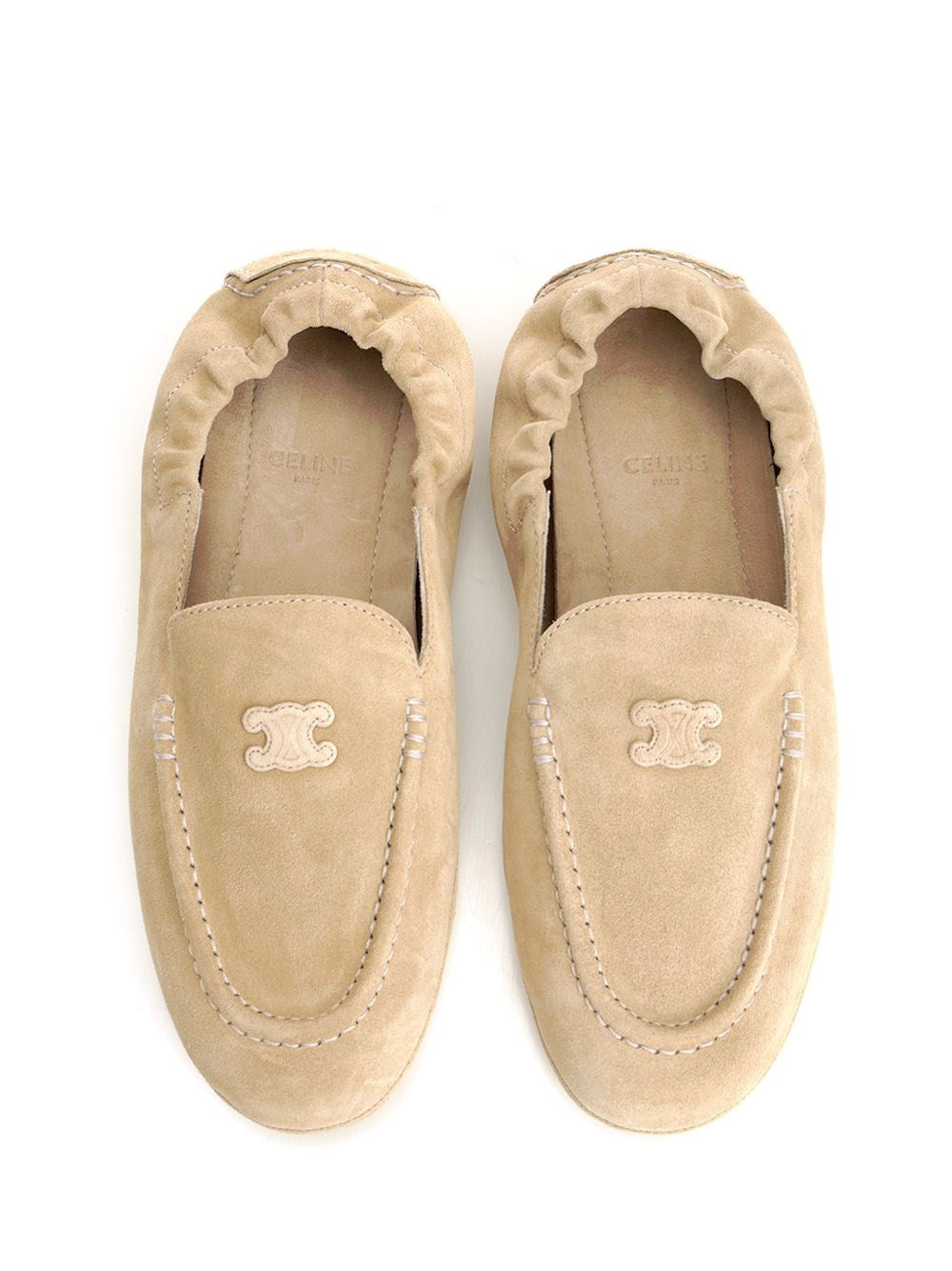 Celine Celine Men Adam Suede Moccasin