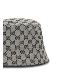 Gucci Women Gg Cotton Canvas Bucket Hat