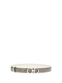Ferragamo Women Reversible And Adjustable Gancini Belt