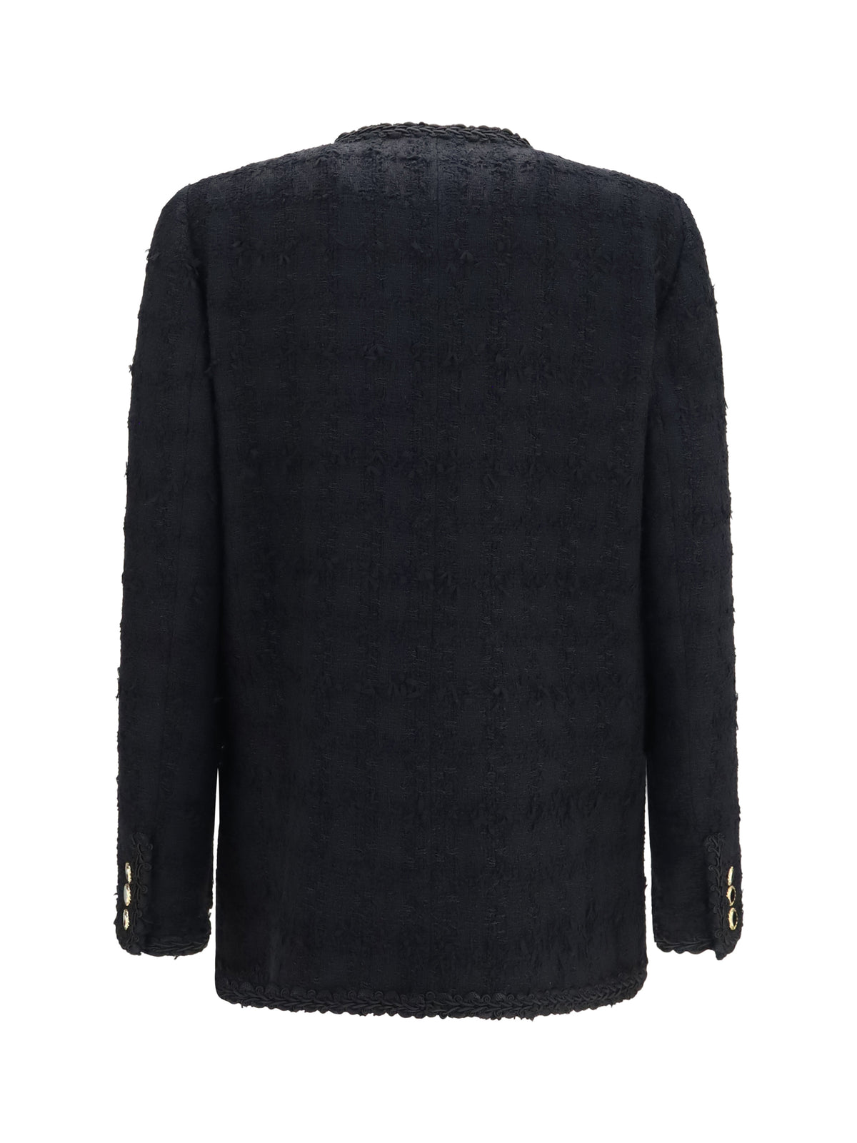 ALESSANDRA RICH Alessandra Rich Women Double-Breasted Checked Bouclé Tweed Jacket