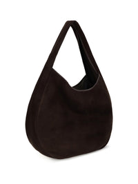 LOEWE Loewe Men Roomy Suede Calfskin Hobo Shoulder Bag
