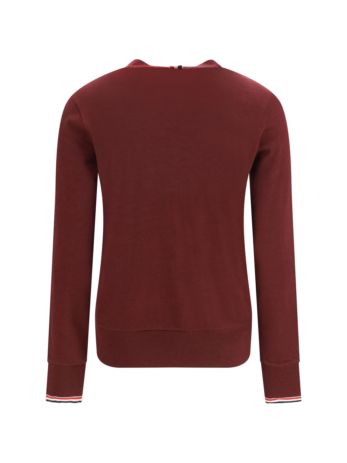 Thom Browne Women V-Neck Merino Wool Cardigan