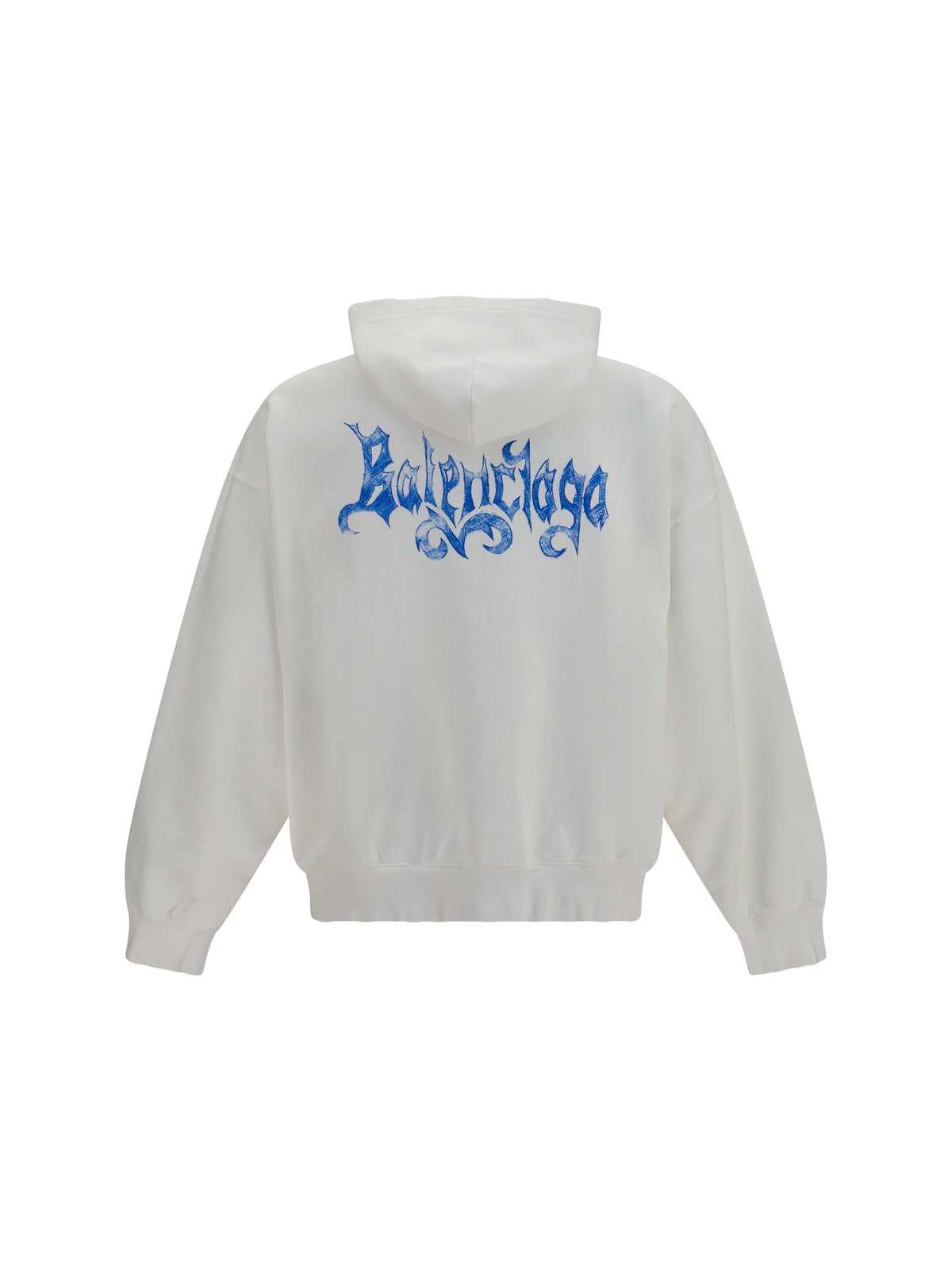 BALENCIAGA Balenciaga Men Sketchy Zip Hoodie