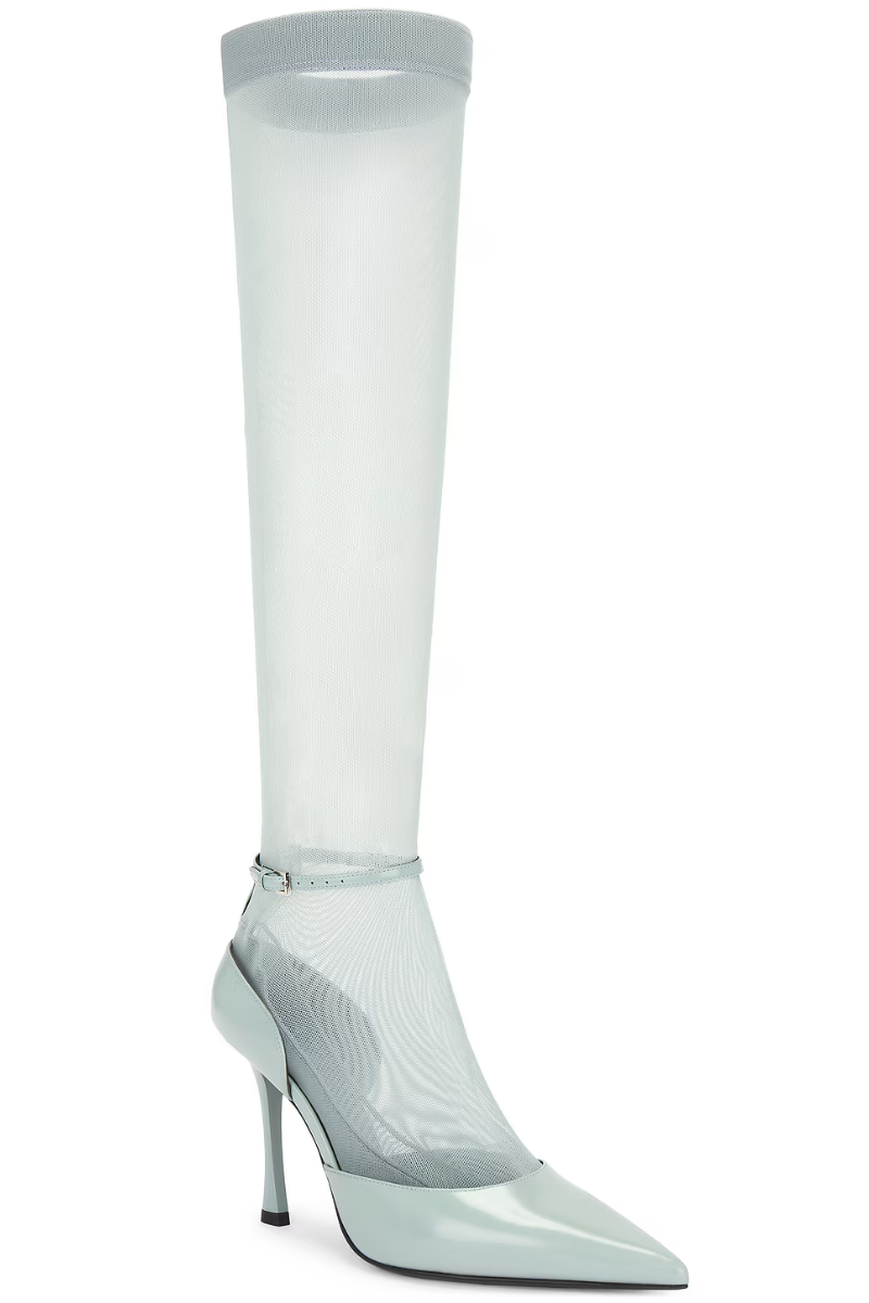 Givenchy Givenchy Show Stocking Pump 95Mm_Grey