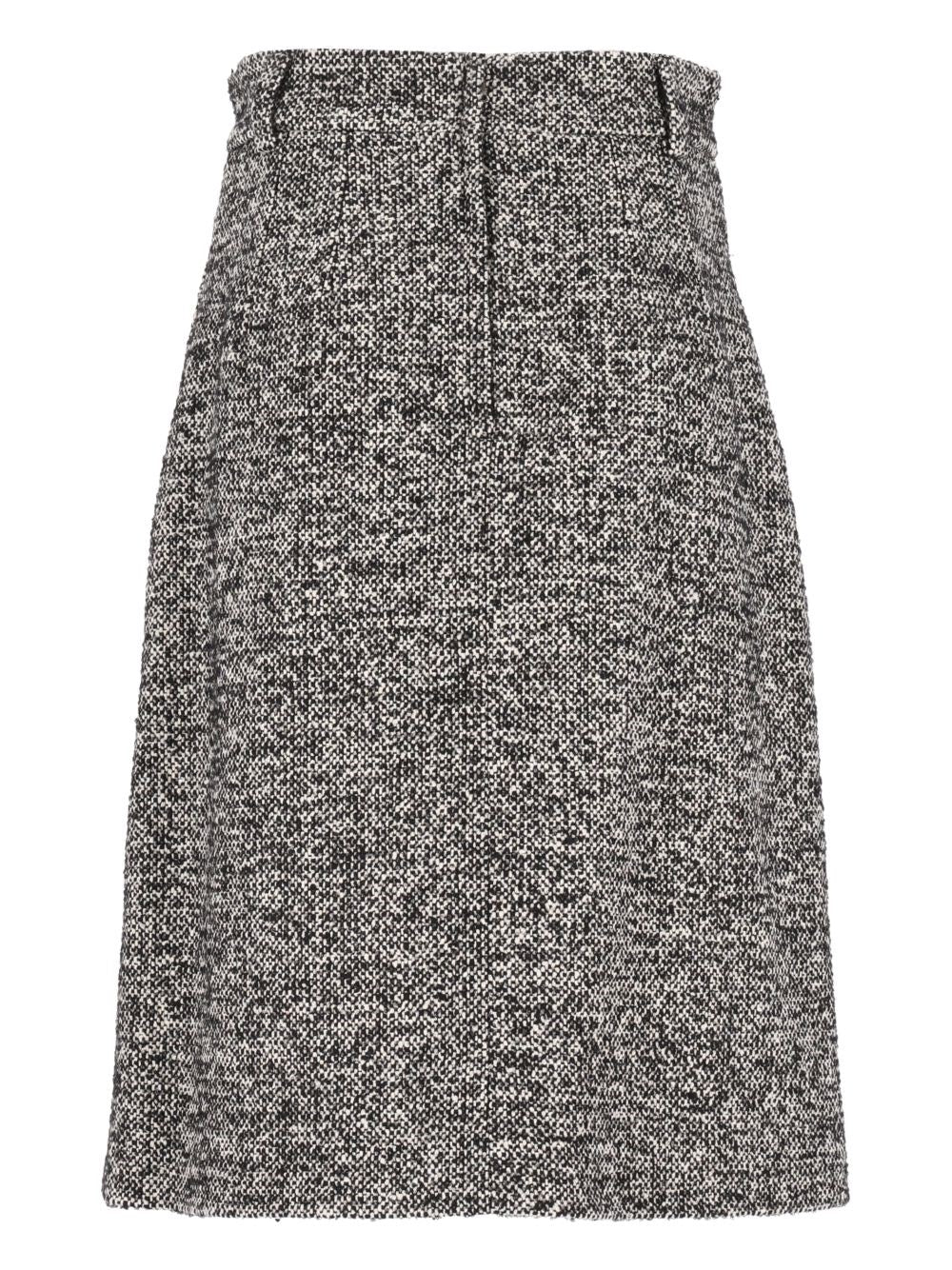 Dolce & Gabbana Women Pencil Skirt In Tweed