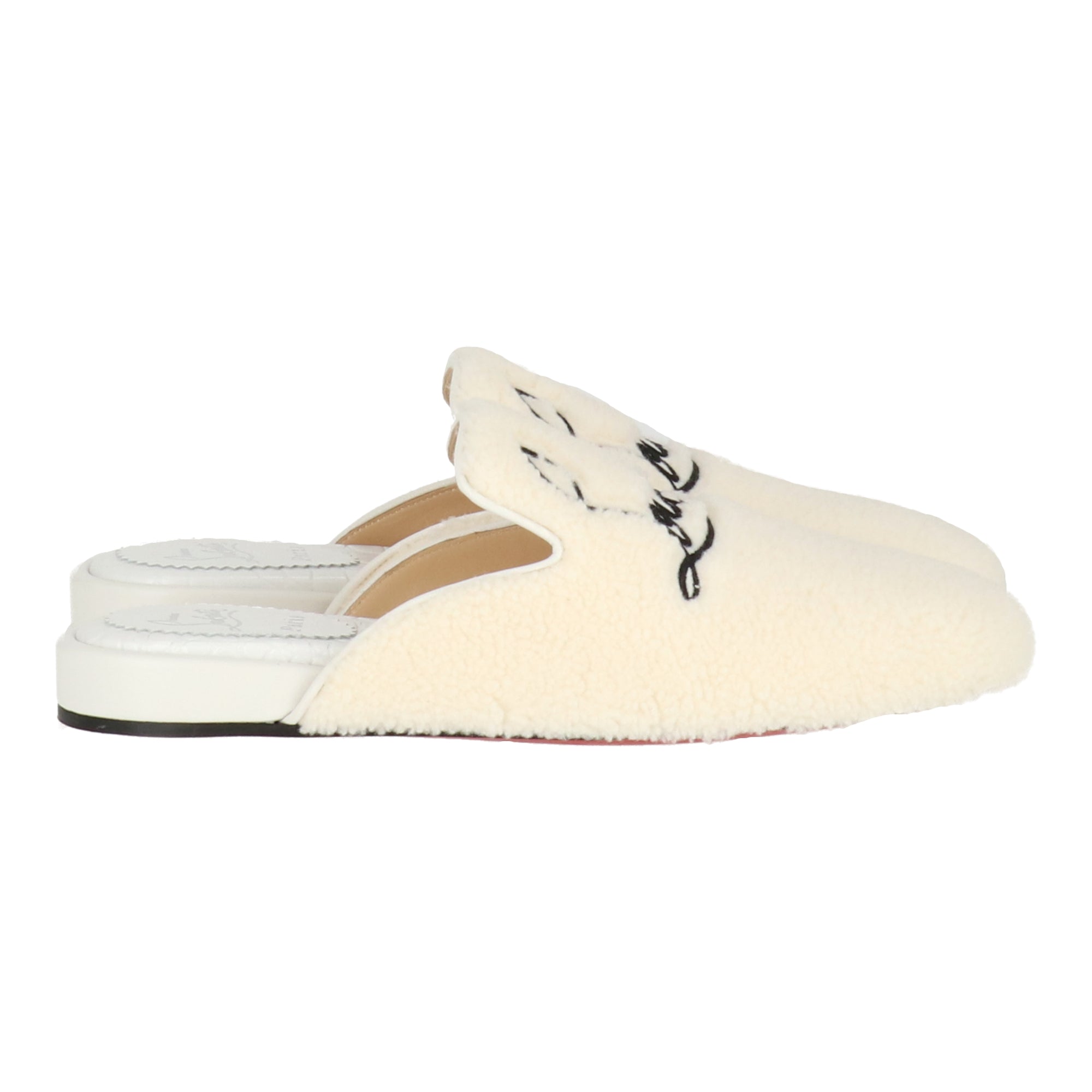 Christian Louboutin Women's White Flats