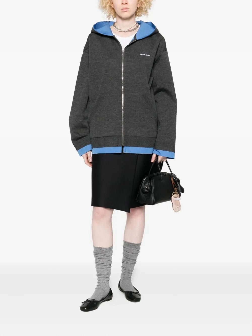 Miu Miu Women Hooded Jacket