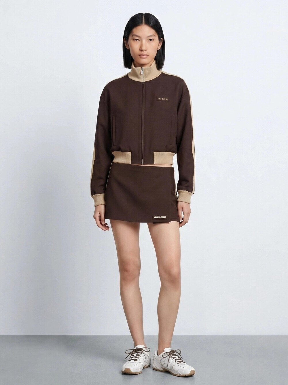 Miu Miu Women Blouson In Kid Mohair