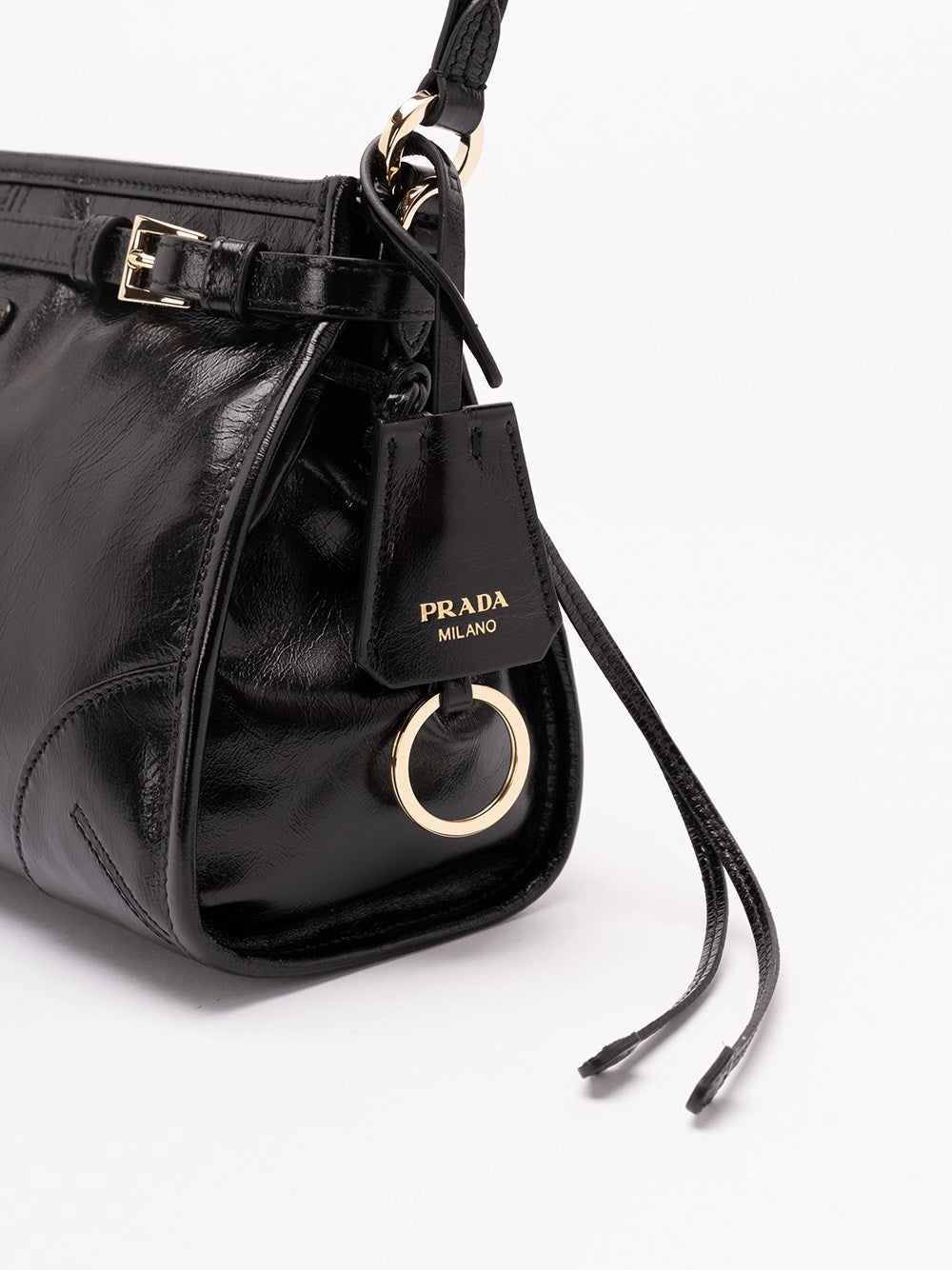 Prada Women Leather Shoulder Bag
