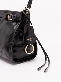 Prada Women Leather Shoulder Bag