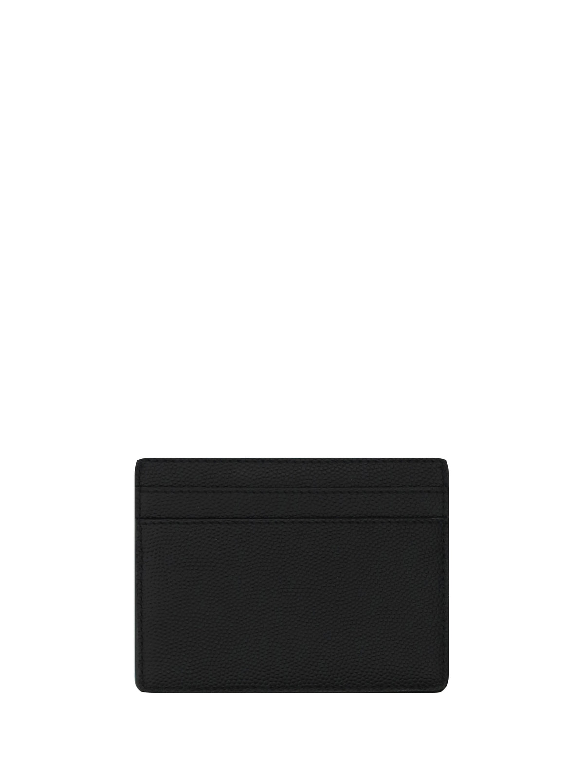 SAINT LAURENT Saint Laurent Men Grain De Poudre Leather Cardholder