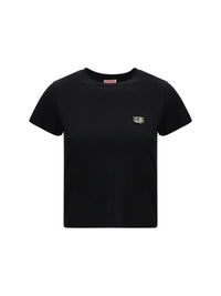 KENZO Kenzo Women Cotton T-Shirt With The Embroidered “Wild Tiger”