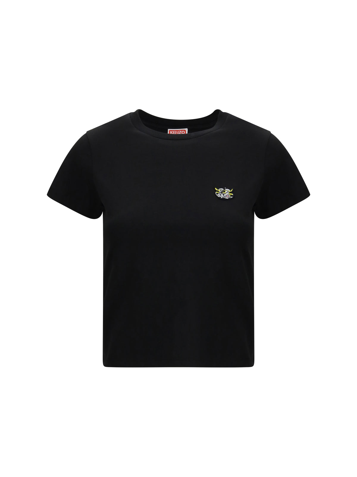 KENZO Kenzo Women Cotton T-Shirt With The Embroidered “Wild Tiger”