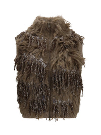 BRUNELLO CUCINELLI Brunello Cucinelli Women Mohair-Blend Sequin Zip Cardigan