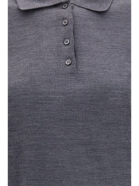GOLDEN GOOSE Golden Goose Women Long Sleeve Merino Wool Polo