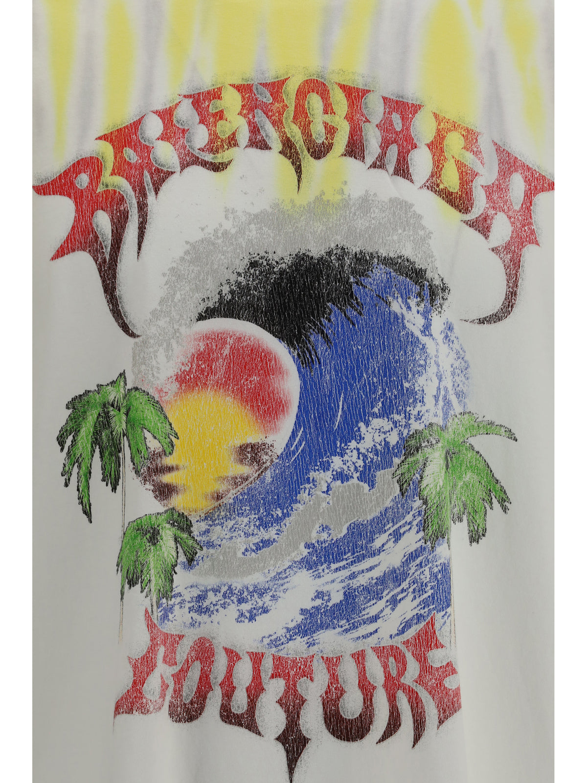 BALENCIAGA Balenciaga Men Extreme Tie Dye T-Shirt