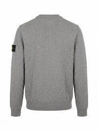 Stone Island Men Textured Stitch Crew Neck