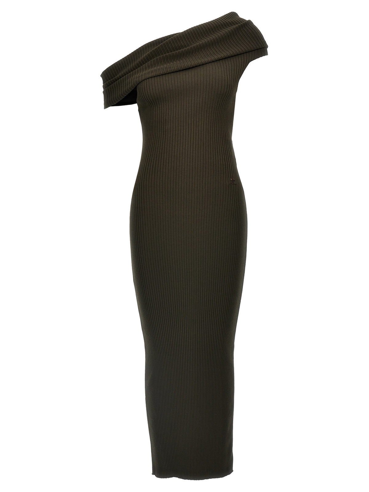 COURREGES Courreges Women 'Twist Rib Knit Long' Dress