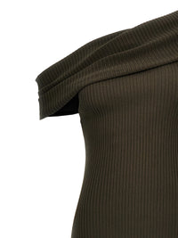 COURREGES Courreges Women 'Twist Rib Knit Long' Dress