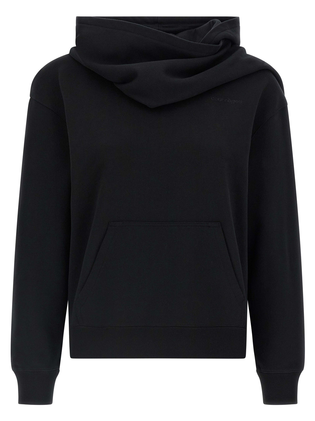 Courreges Women Hoodie And Scarf
