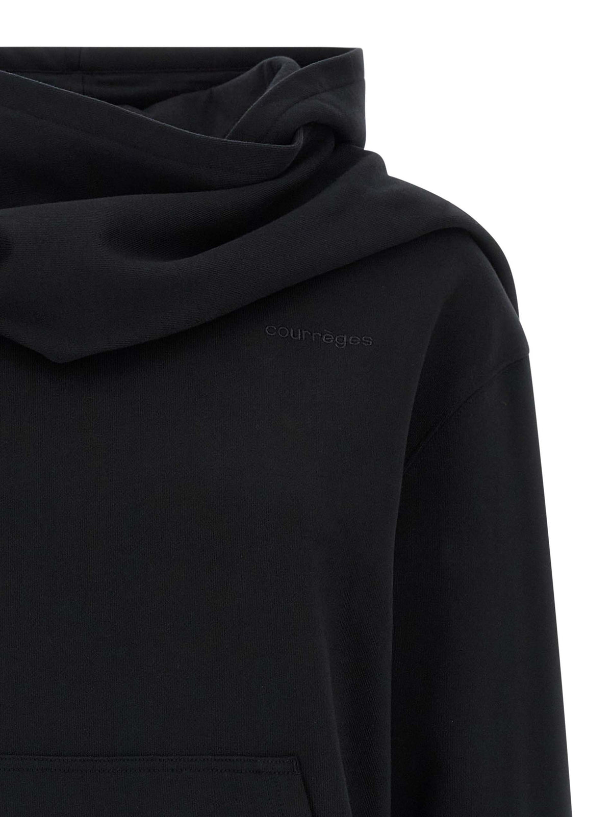 Courreges Women Hoodie And Scarf