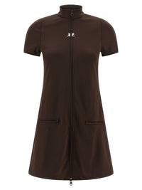 COURREGES Courreges Women 'Interlock Tracksuit Mini' Dress