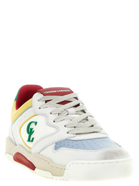 Christian Louboutin Men Multicolor 'Bsktball 1 Retro' Sneakers