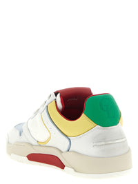 Christian Louboutin Men Multicolor 'Bsktball 1 Retro' Sneakers