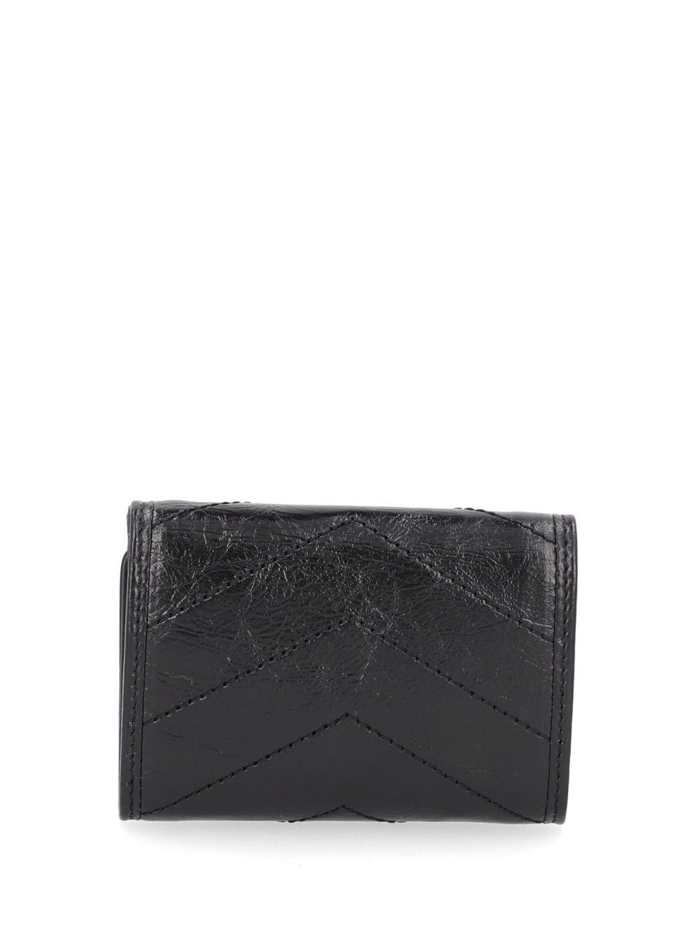 Saint Laurent Saint Laurent Women "Niki" Tri-Fold Wallet
