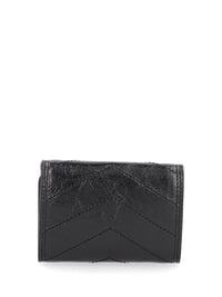 Saint Laurent Saint Laurent Women "Niki" Tri-Fold Wallet