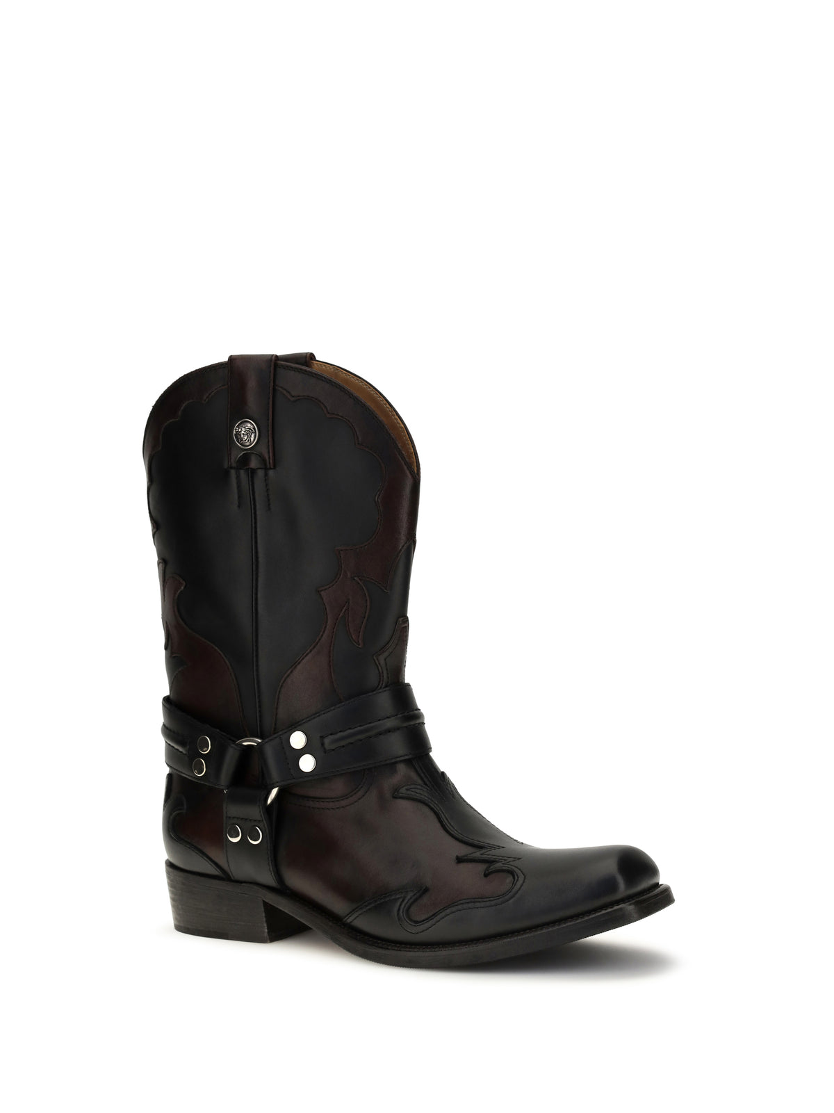 Versace Men Sylvester Western Boots