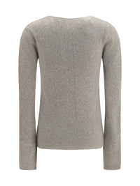 RICK OWENS Rick Owens Women V-Neck Sweater