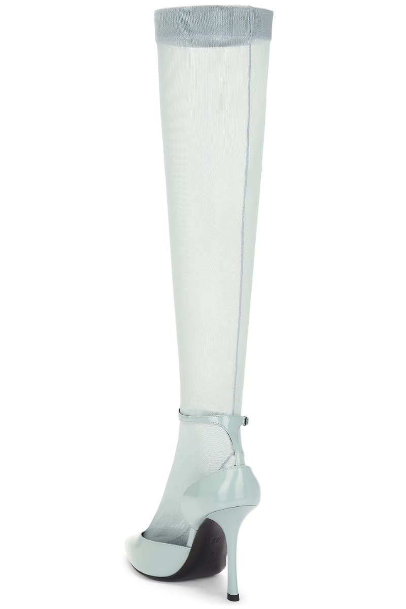 Givenchy Givenchy Show Stocking Pump 95Mm_Grey