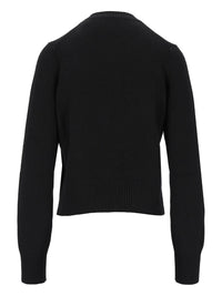 Burberry Women Wool And Cashmere Cardigan With Ekd