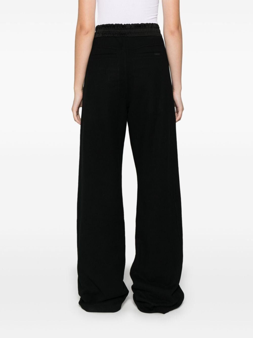 Saint laurent Saint Laurent Women Wide Leg Track Pants