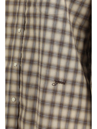 Ganni Women Check Fannel Shirt