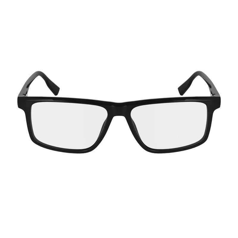 Lacoste Eyeglasses Rectangle Full Rim, Black Frame and Clear Demo Lenses Lens L2959N001