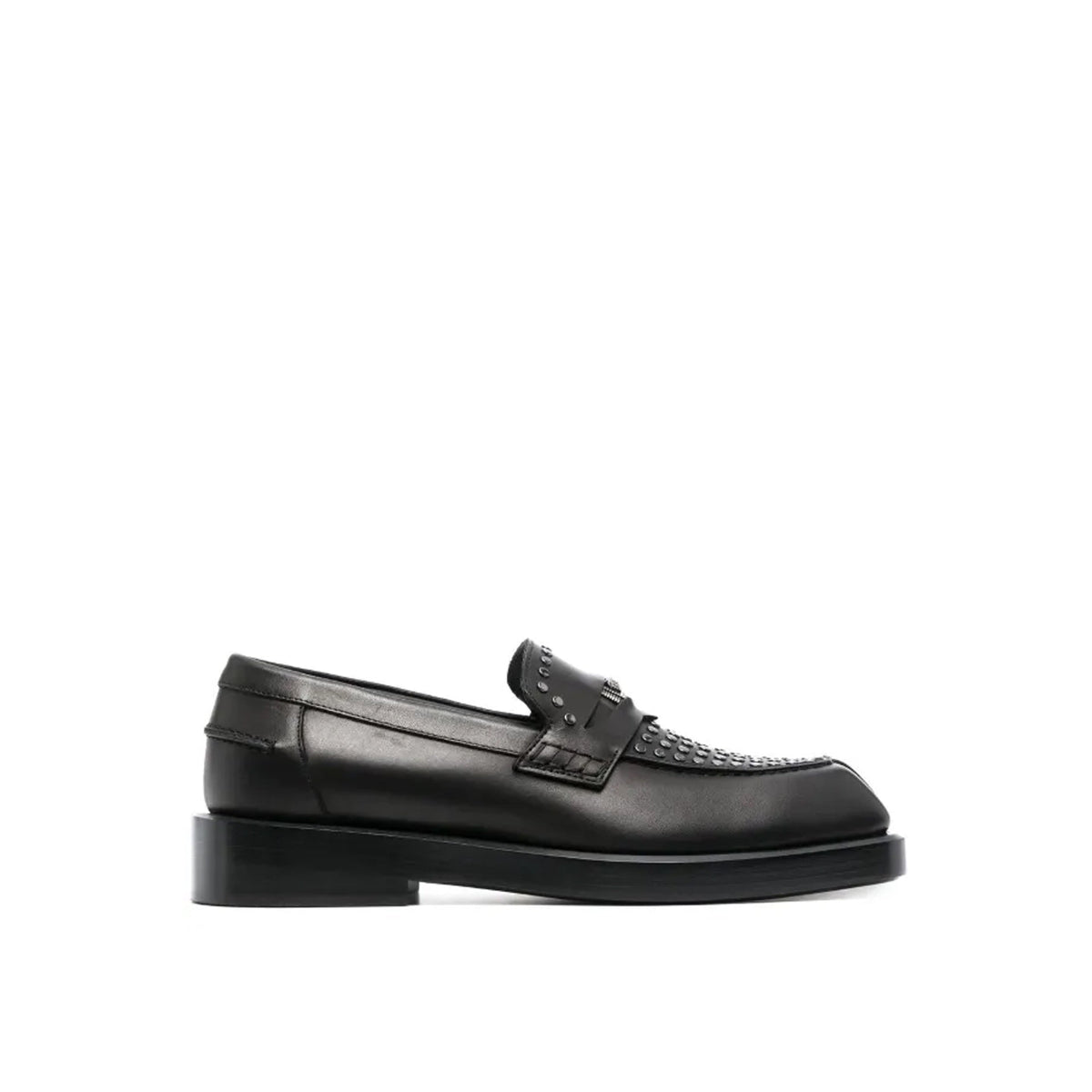 Versace Versace Medusa Leather Loafers Men