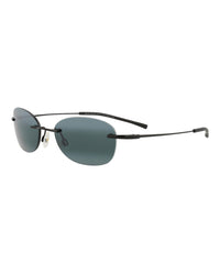 Maui Jim Unisex Round/Oval Black Black Grey Fashion Designer Eyewear