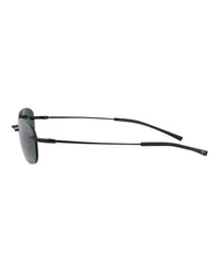 Maui Jim Unisex Round/Oval Black Black Grey Fashion Designer Eyewear