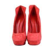 Bottega Veneta Women's Suede Platform Heel Pump 333003