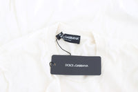 Dolce & Gabbana White 100% Cashmere Women's Sweater