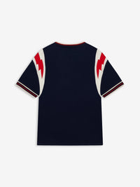 Rhude Men's Lighting Ringer Tee
