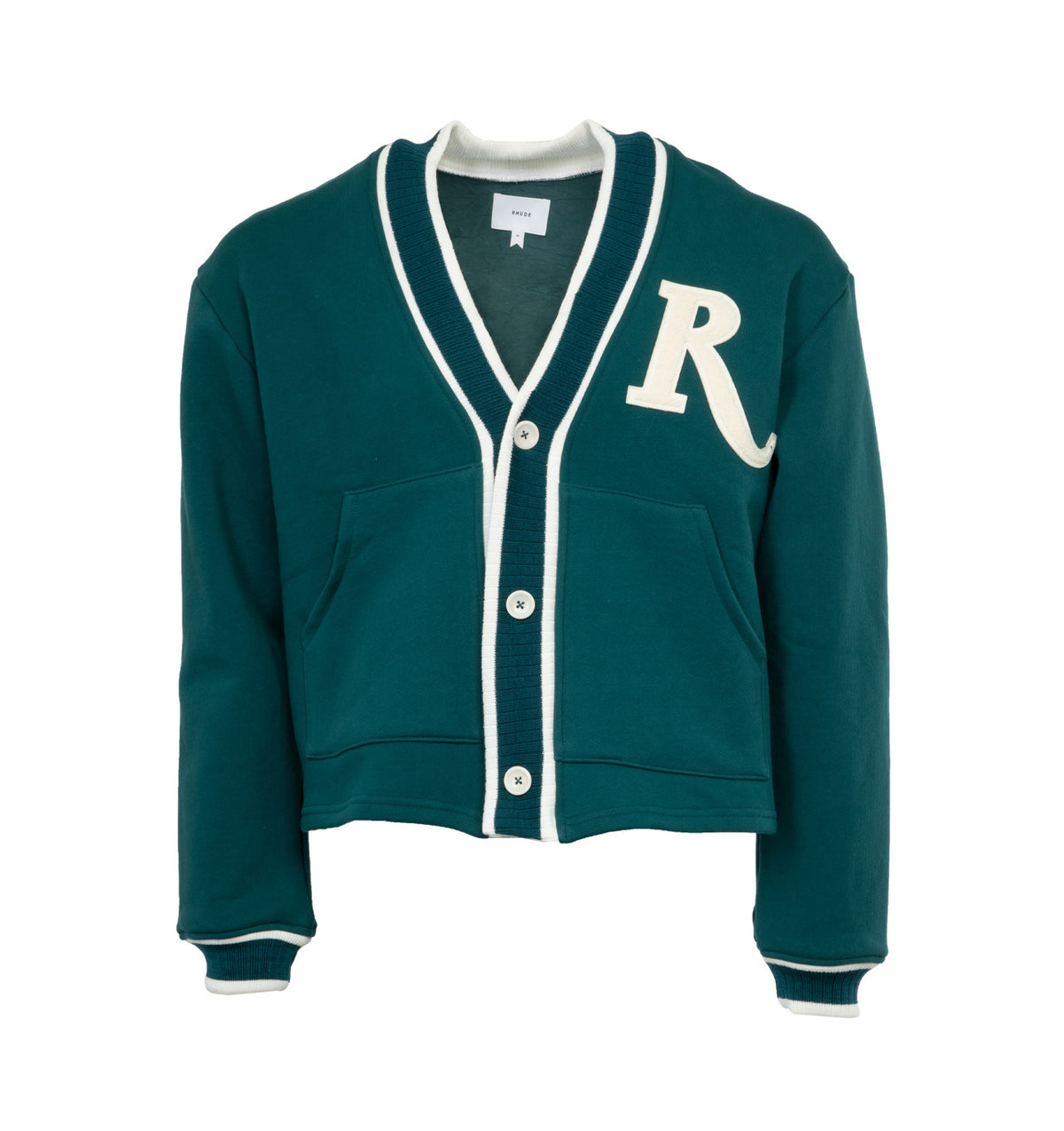 Rhude Rhude Men's R-Patch Terry Cardigan