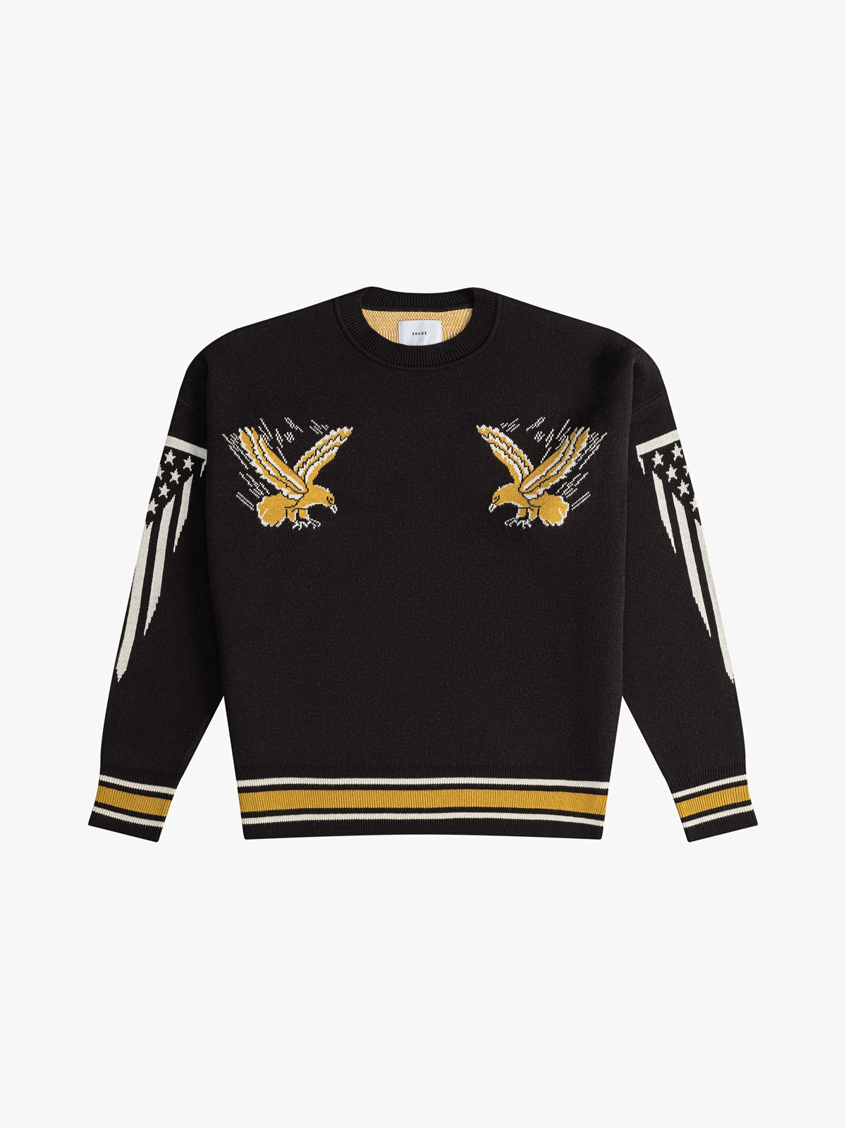 Rhude Rhude Men's Eagle Souvenir Knit Crewneck